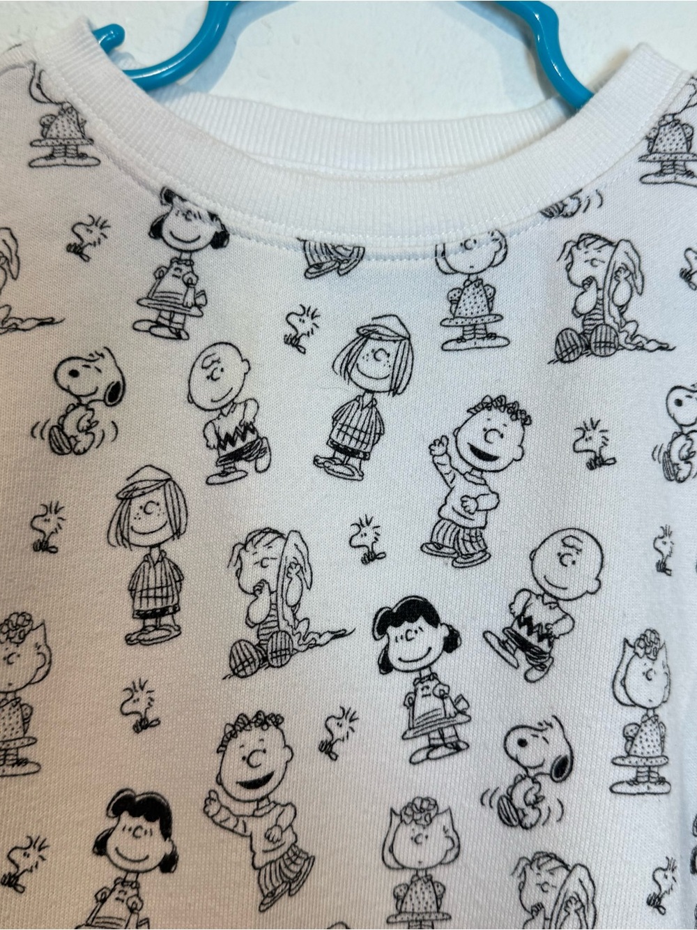 Janie And Jack Peanuts Charlie Brown Long Sleeve Character Shirt Child Size 7